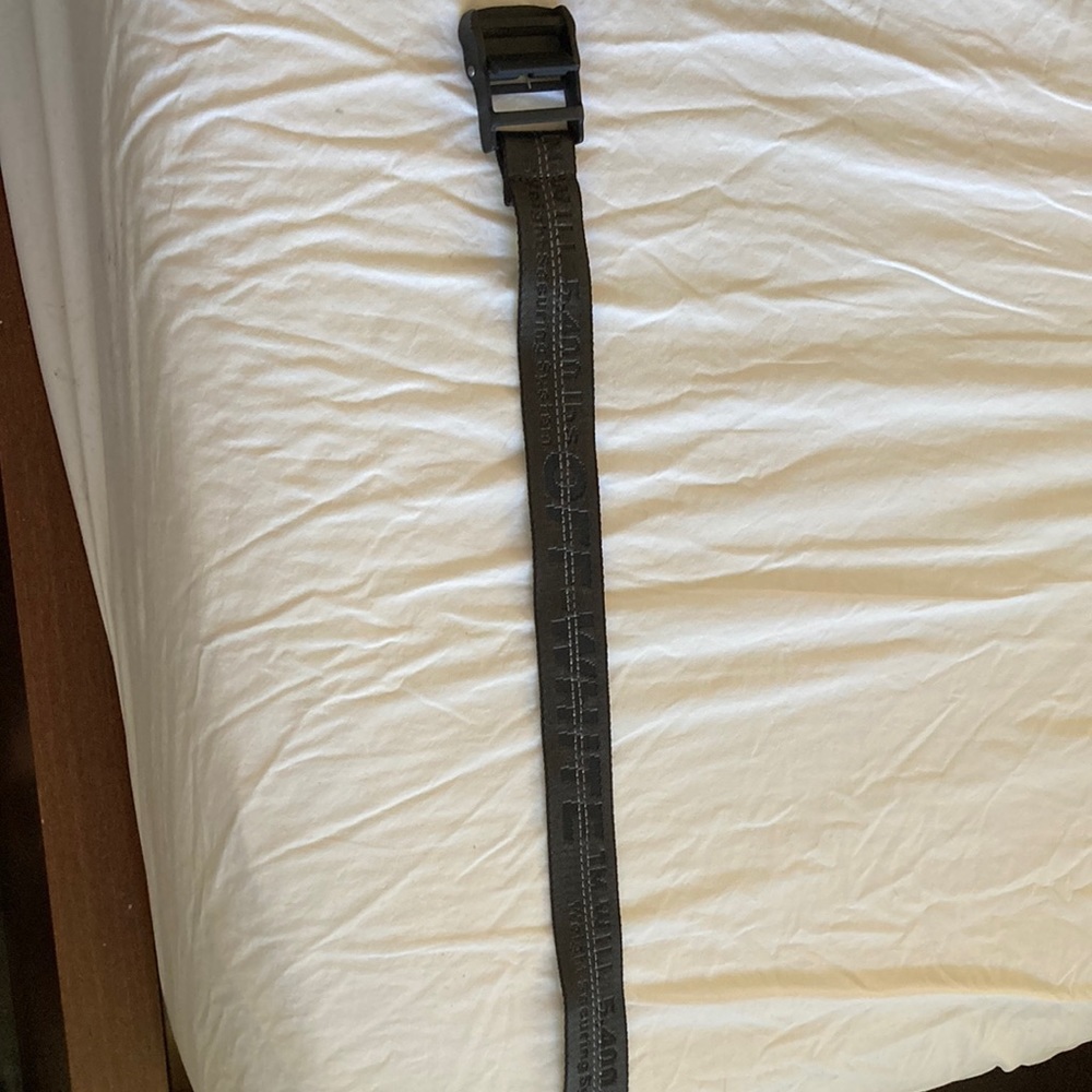 Off White Black Utility Belt